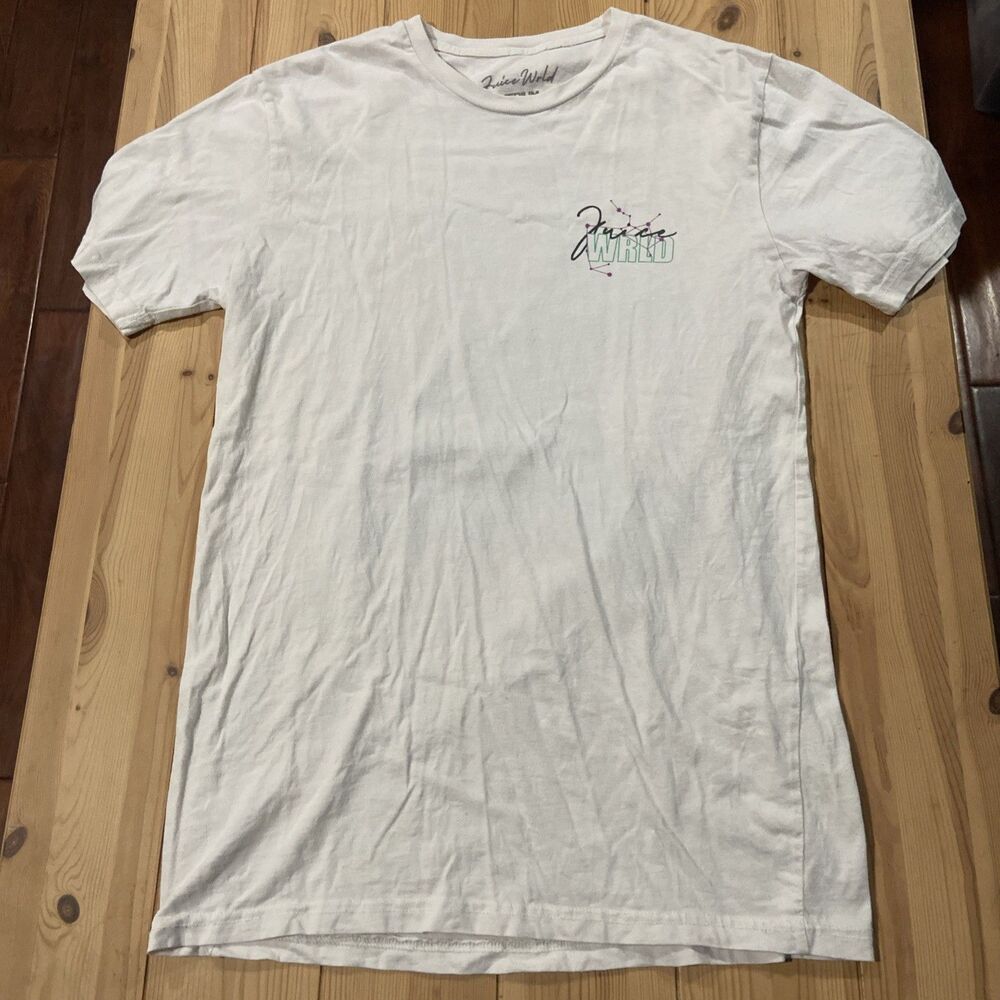 Juice World JUICEWRLD 999 Club Legends Never Die Men's White T Shirt Size Medium